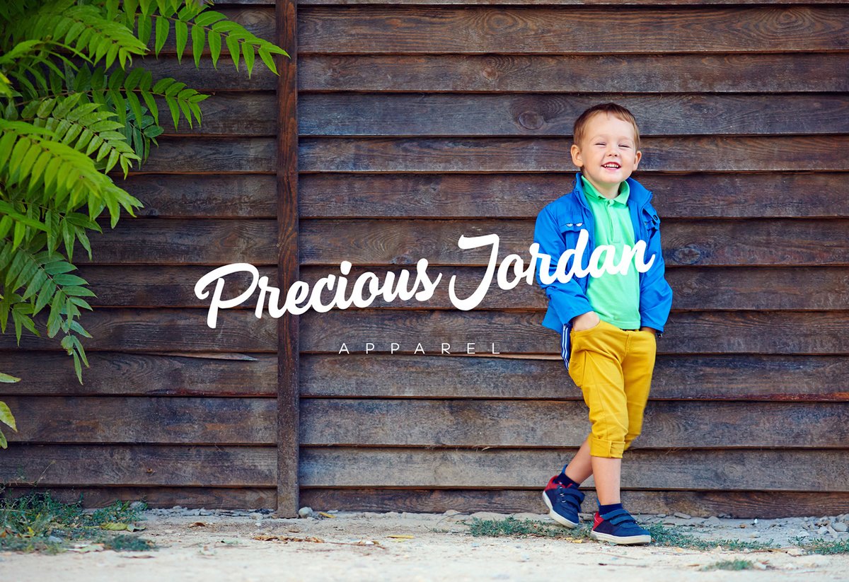Precious Jordan兒童服裝品牌形象設計