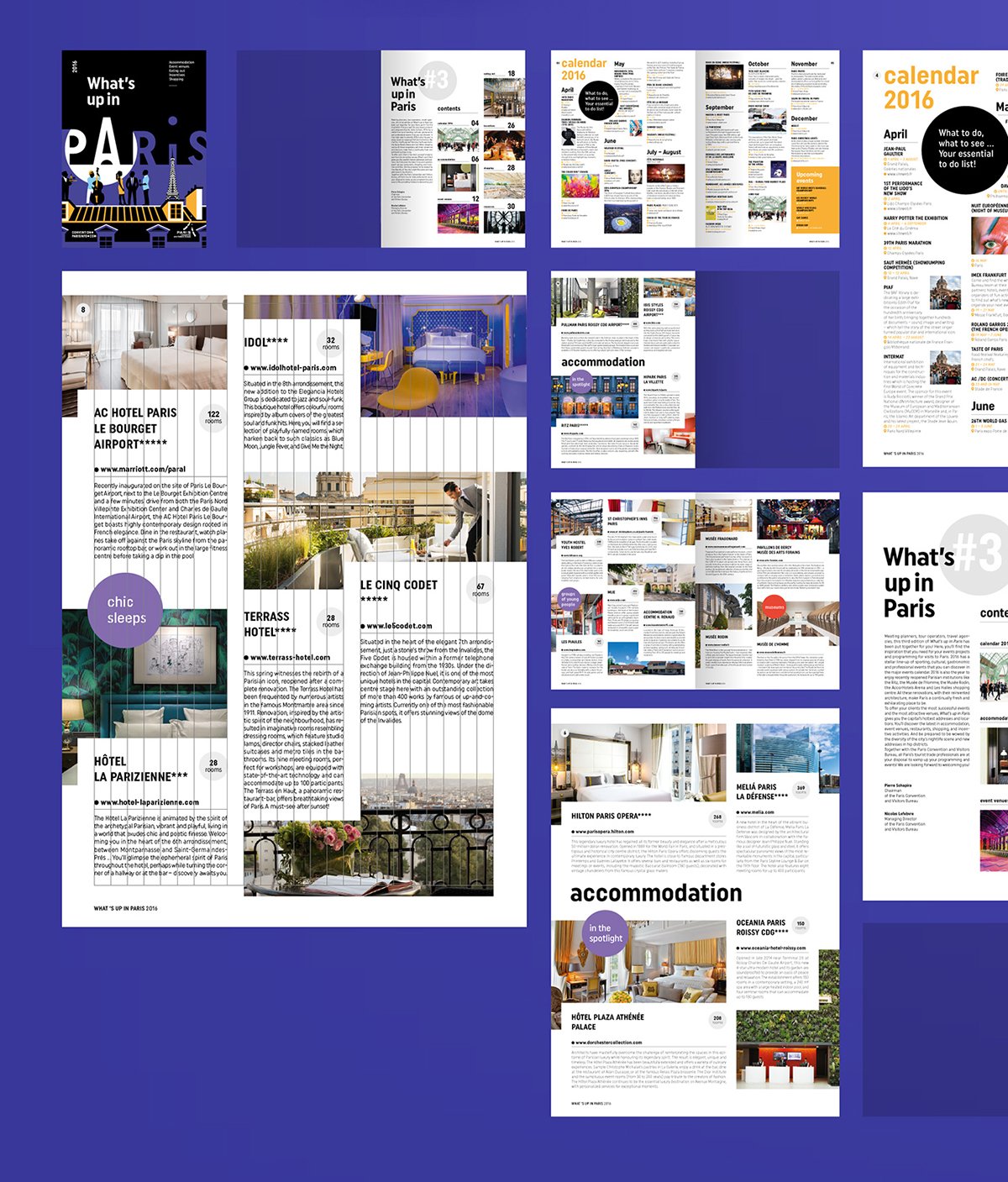 巴黎旅游局品牌設(shè)計(jì)塑造 插圖設(shè)計(jì) 冊子設(shè)計(jì)