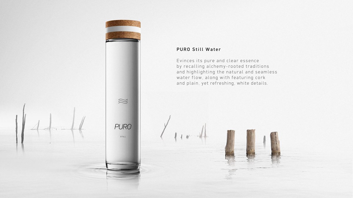 PURO水品牌設計欣賞
