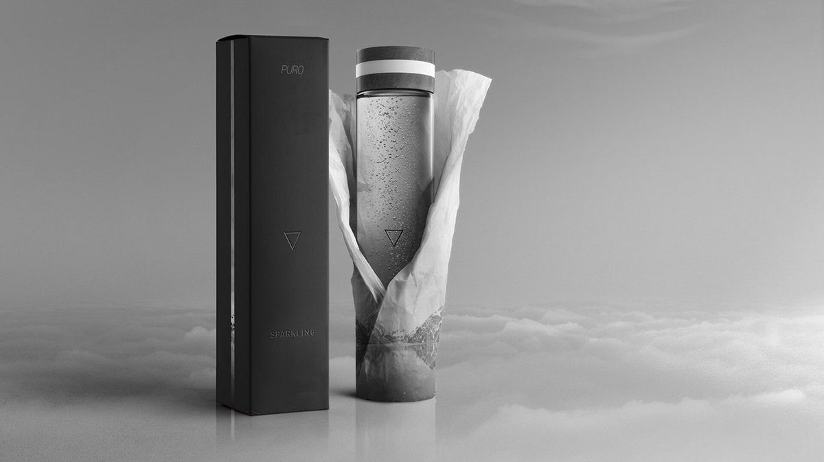 PURO水品牌設計  包裝設計