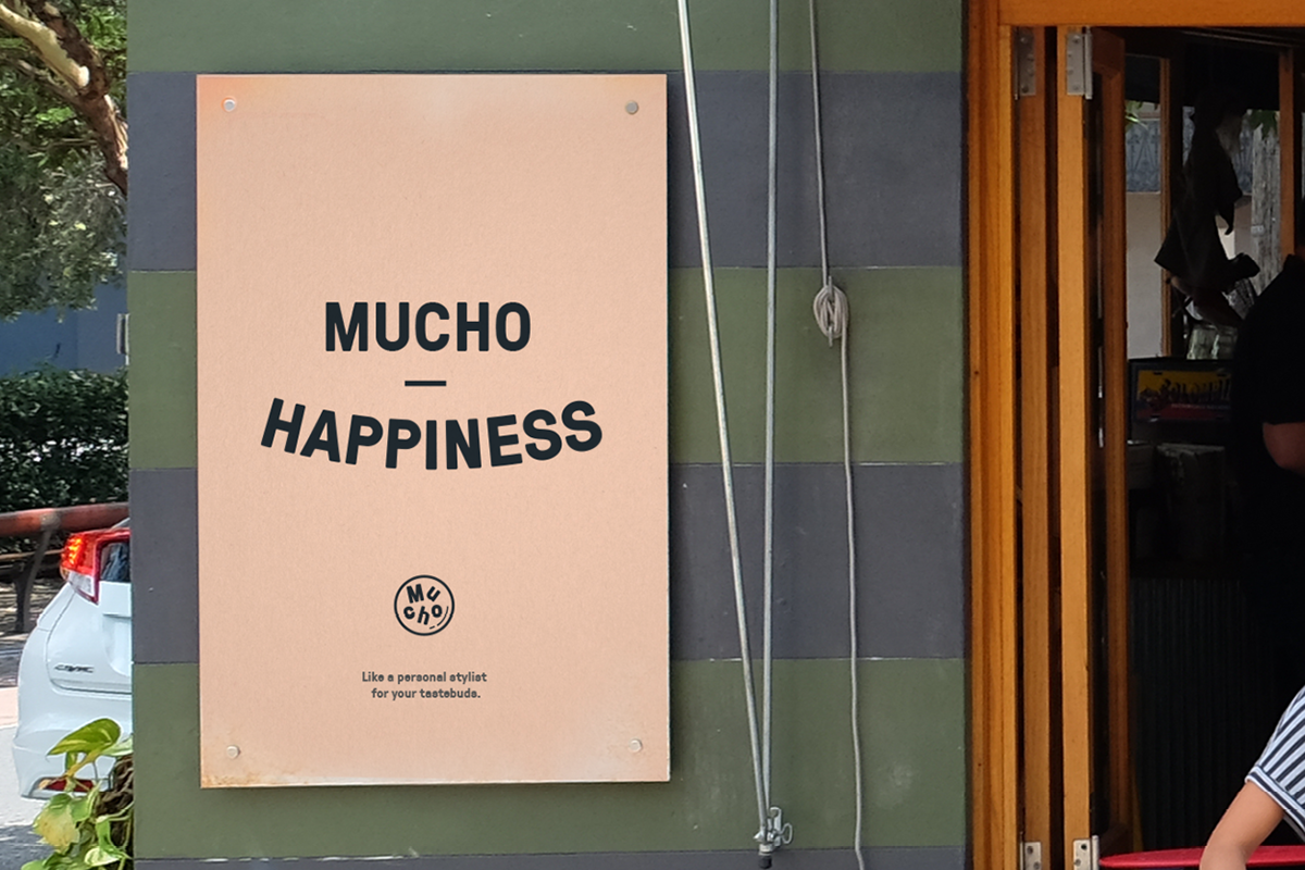 Mucho購物網站品牌設計  標牌設計展示
