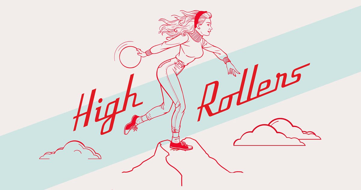 High Rollens保齡球場(chǎng)品牌設(shè)計(jì)形象  插畫(huà)形象設(shè)計(jì)