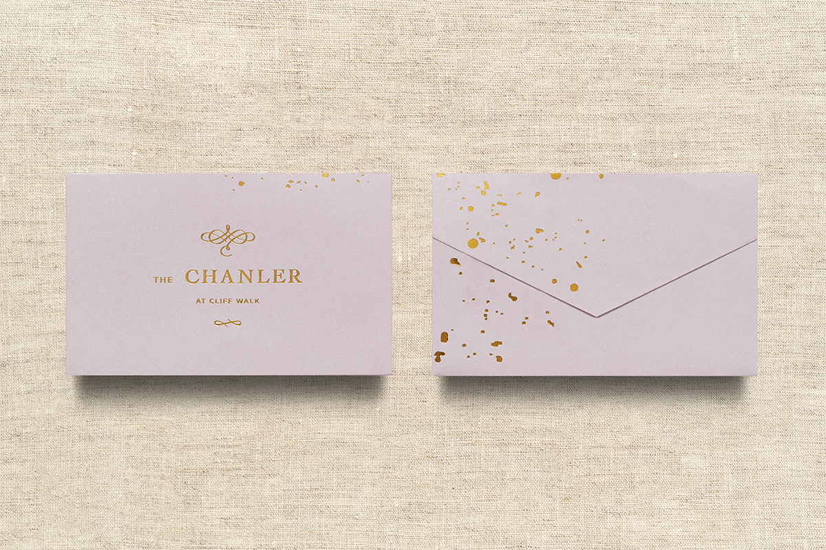 Chanler at Cliff Walk酒店品牌設計  信封設計