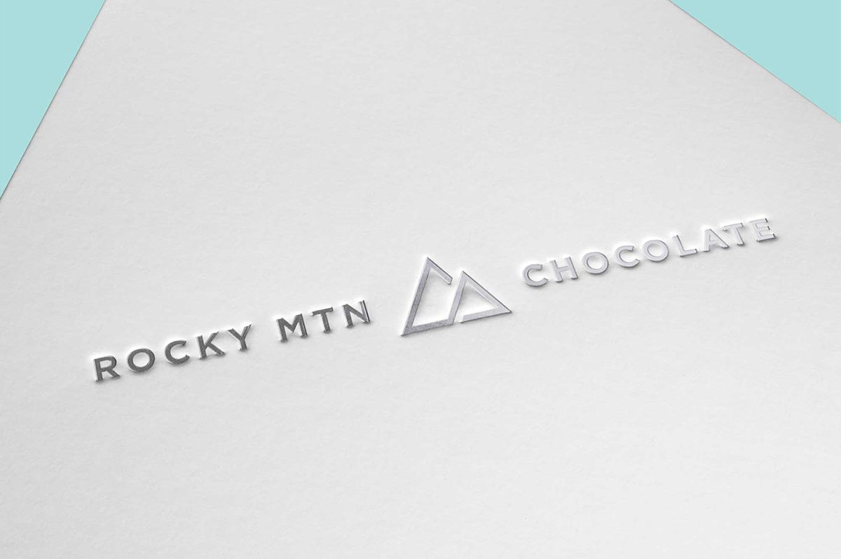 ROCKY MTN巧克力品牌設計  標志設計應用