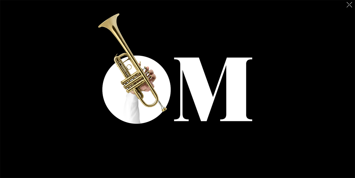 OrchesterMétropolitain品牌設計形象  標志設計展示