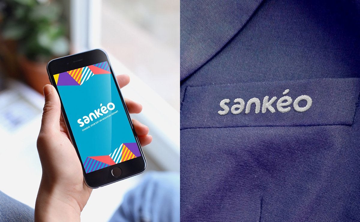 Sankéo交通網絡品牌形象更改  手機APP展示