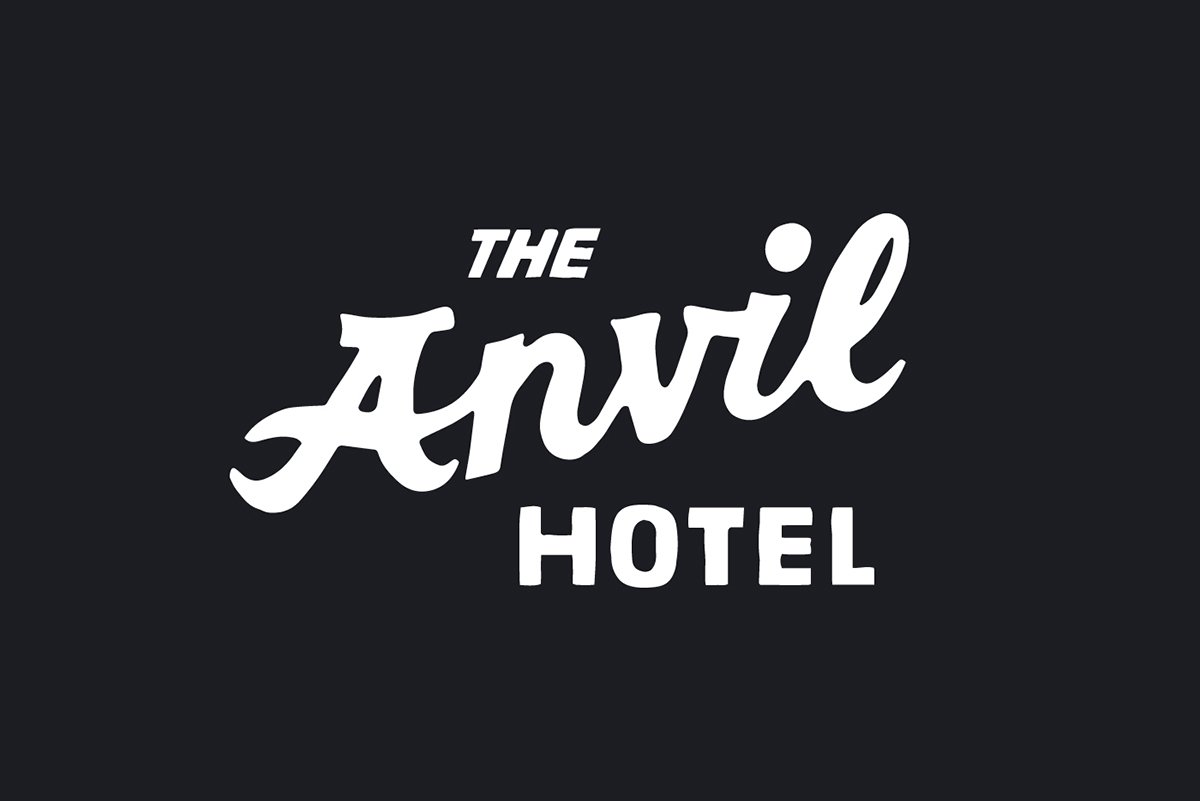 深圳品牌設計  深圳品牌策劃  Anvil酒店品牌形象設計  字體設計
