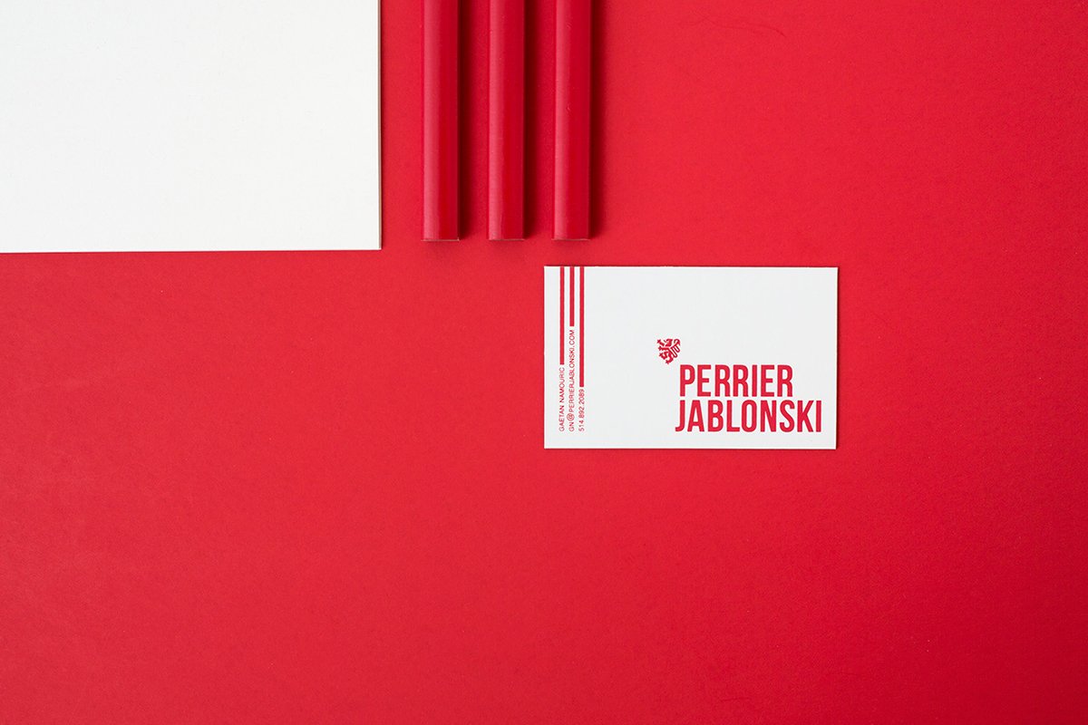 深圳品牌設計  深圳品牌策劃  Perrier Jablonski網絡通信品牌形象設計  名片設計