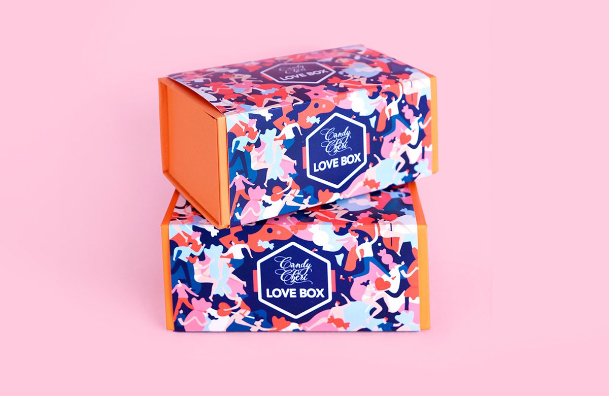 深圳品怕設計  深圳品牌策劃  LOVE BOX糖果品牌形象設計  標志設計