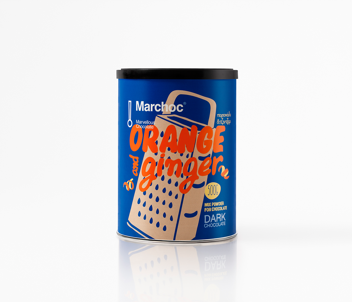 Marchoc系列風味飲料包裝設計展示