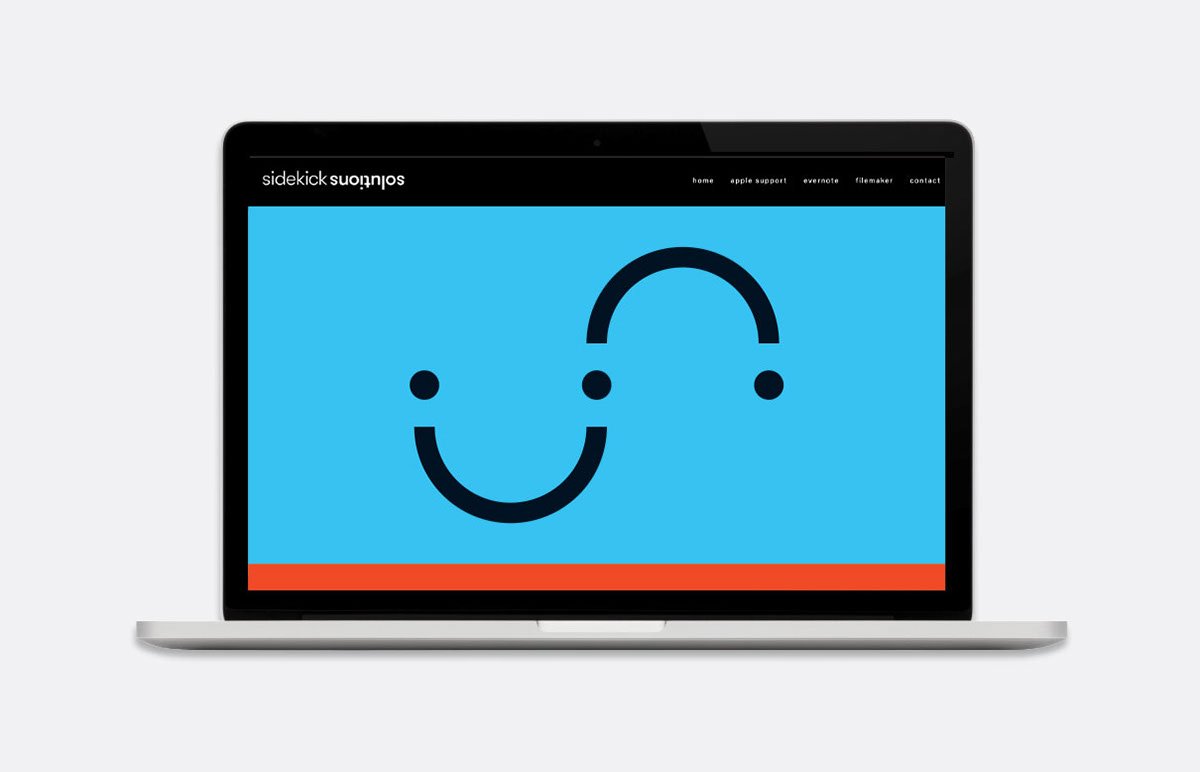 深圳品牌設計  深圳品牌策劃  Sidekick Solutions科技公司設計形象  網站設計