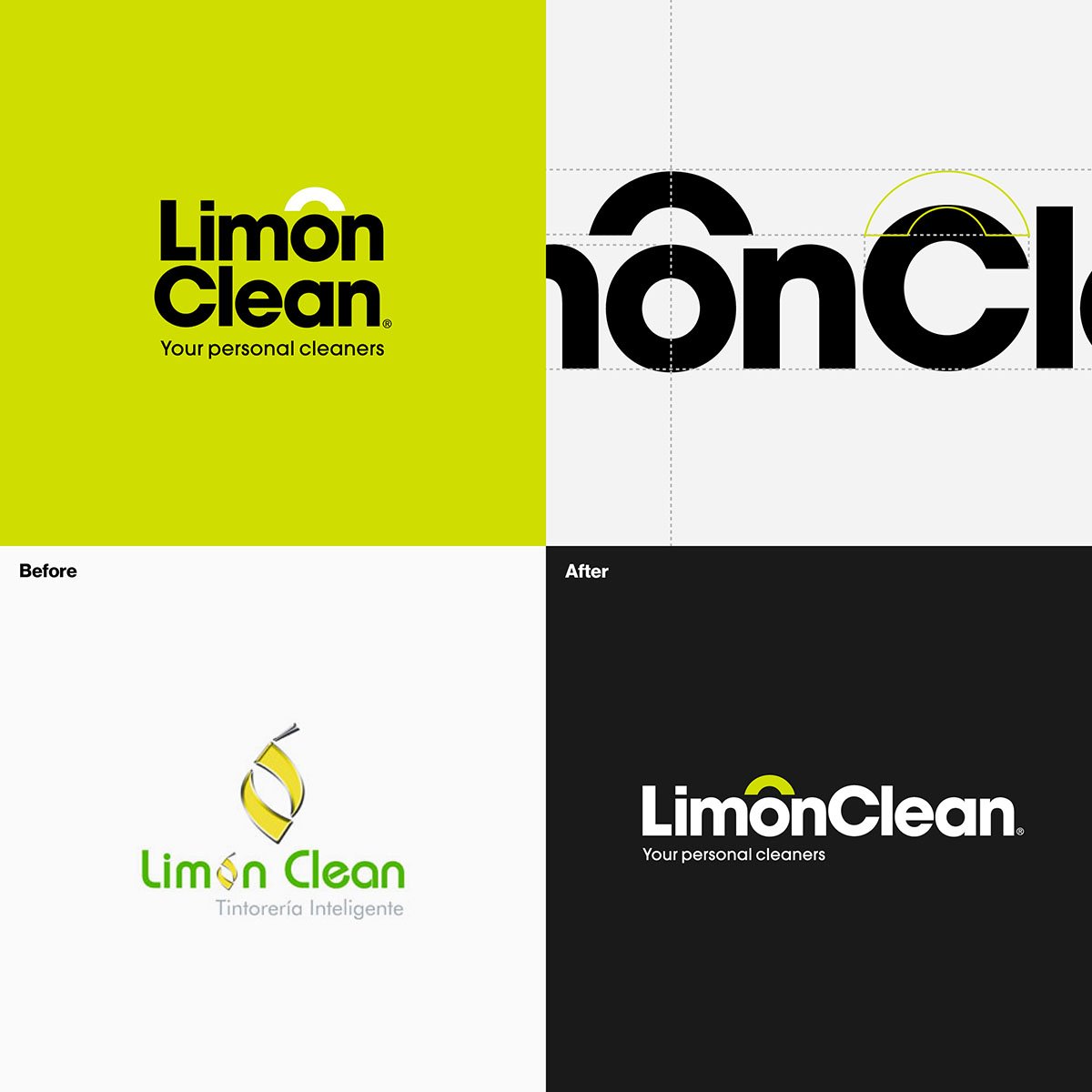 深圳品牌設計  深圳品牌策劃  LimónClean洗衣店品牌形象設計 標志設計