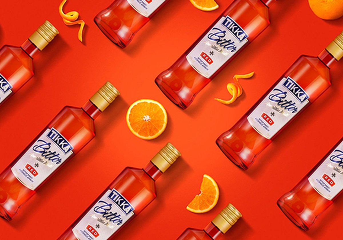 開胃酒品牌Tikka Bitter的包裝設計欣賞