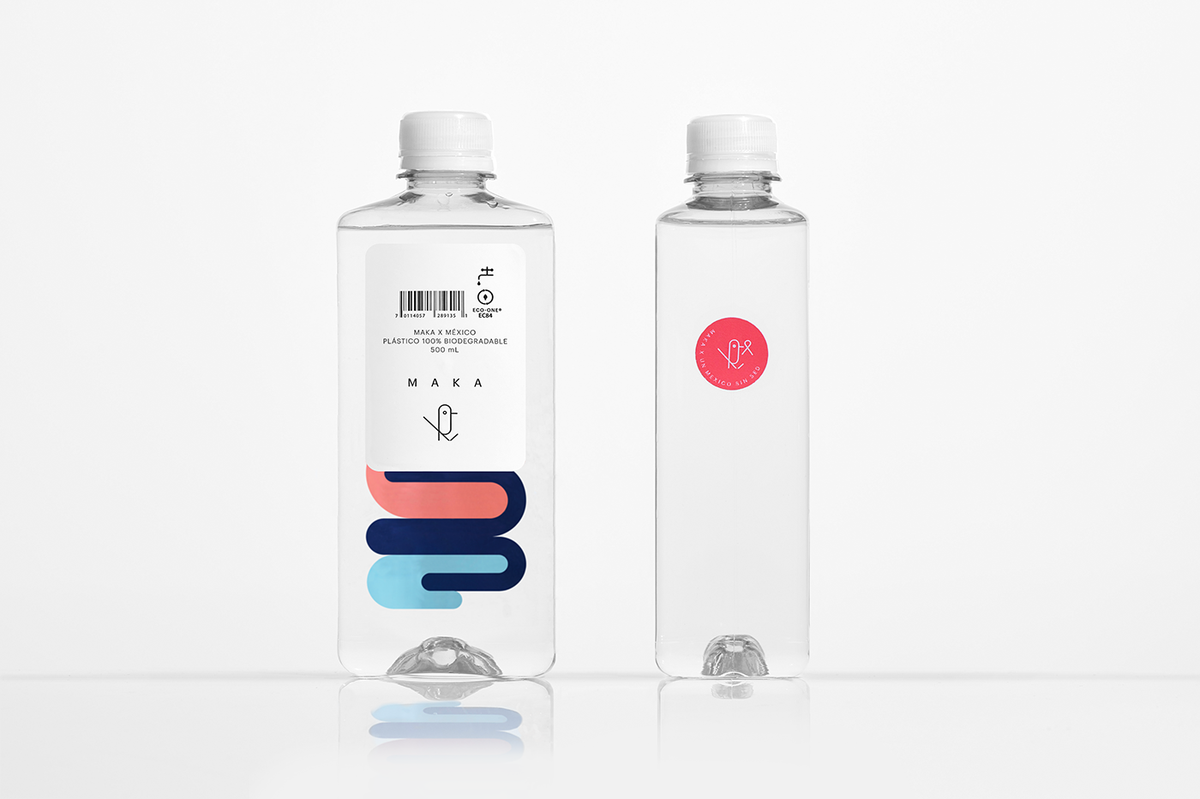 “白色畫布”藝術品——Maka瓶子品牌設計和圖標展示賞析，品牌設計，瓶子品牌設計，品牌圖標設計，品牌策劃，深圳品牌設計，左右格局