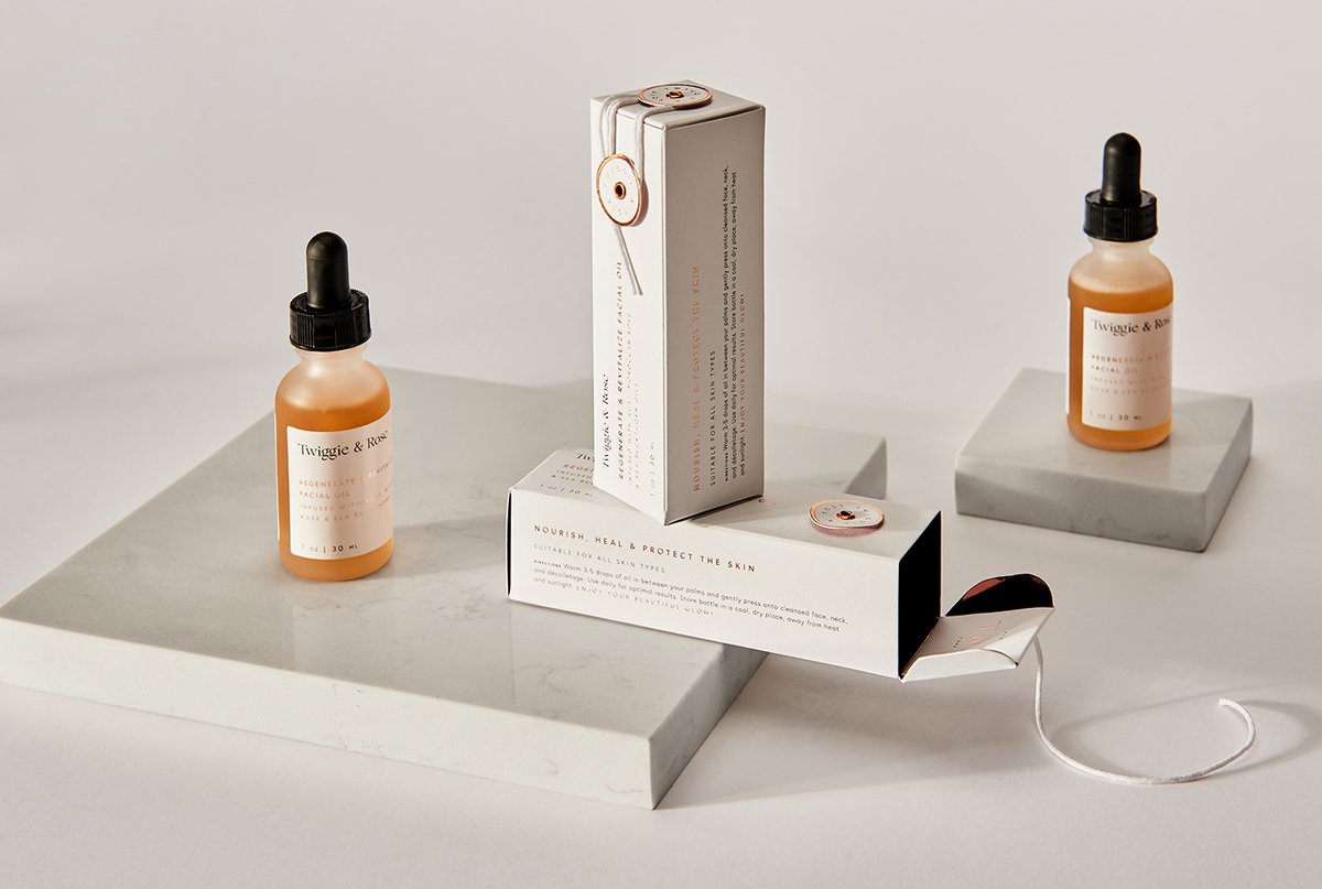 天然有機護膚品品牌設計——Twiggie＆Rose品牌包裝設計，品牌設計，護膚品品牌設計，包裝設計，護膚品包裝設計，品牌設計案例，護膚品品牌設計案例