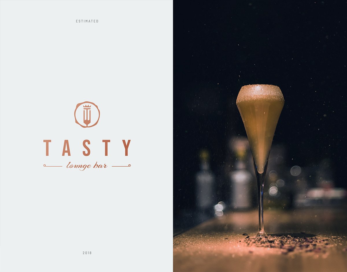 Tasty Lounge Bar意大利餐廳（餐飲）品牌設計和超級符號，品牌設計，餐飲品牌設計，超級符號設計，餐廳品牌設計，深圳品牌設計