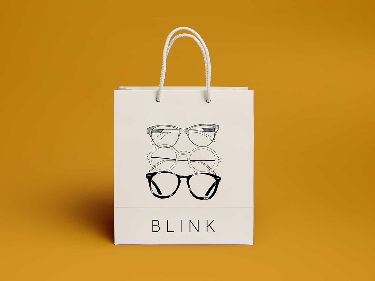 時尚品牌 Blink 眼鏡店品牌設計和個性化品牌調性的定位，時尚品牌設計，時尚品牌形象設計，品牌形象整合，飾品品牌設計，品牌營銷，品牌戰略定位，品牌設計公司，品牌策劃公司，深圳品牌策劃，深圳品牌設計，左右格局