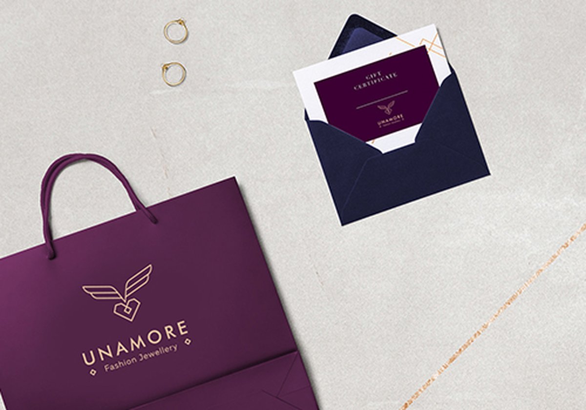 時尚珠寶首飾UNAMORE品牌設計和強化品牌“時尚”定位