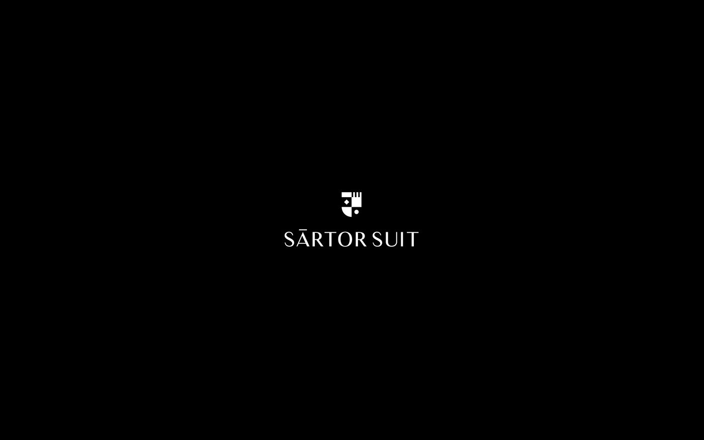 SártorSuit 時尚男士西裝奢侈品牌重塑案例，服裝品牌形象升級，深圳品牌設計，左右格局
