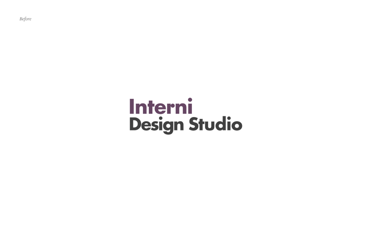 Interni室內建筑品牌設計與網站設計欣賞，建筑品牌設計，網站設計，品牌設計公司，深圳品牌設計，左右格局