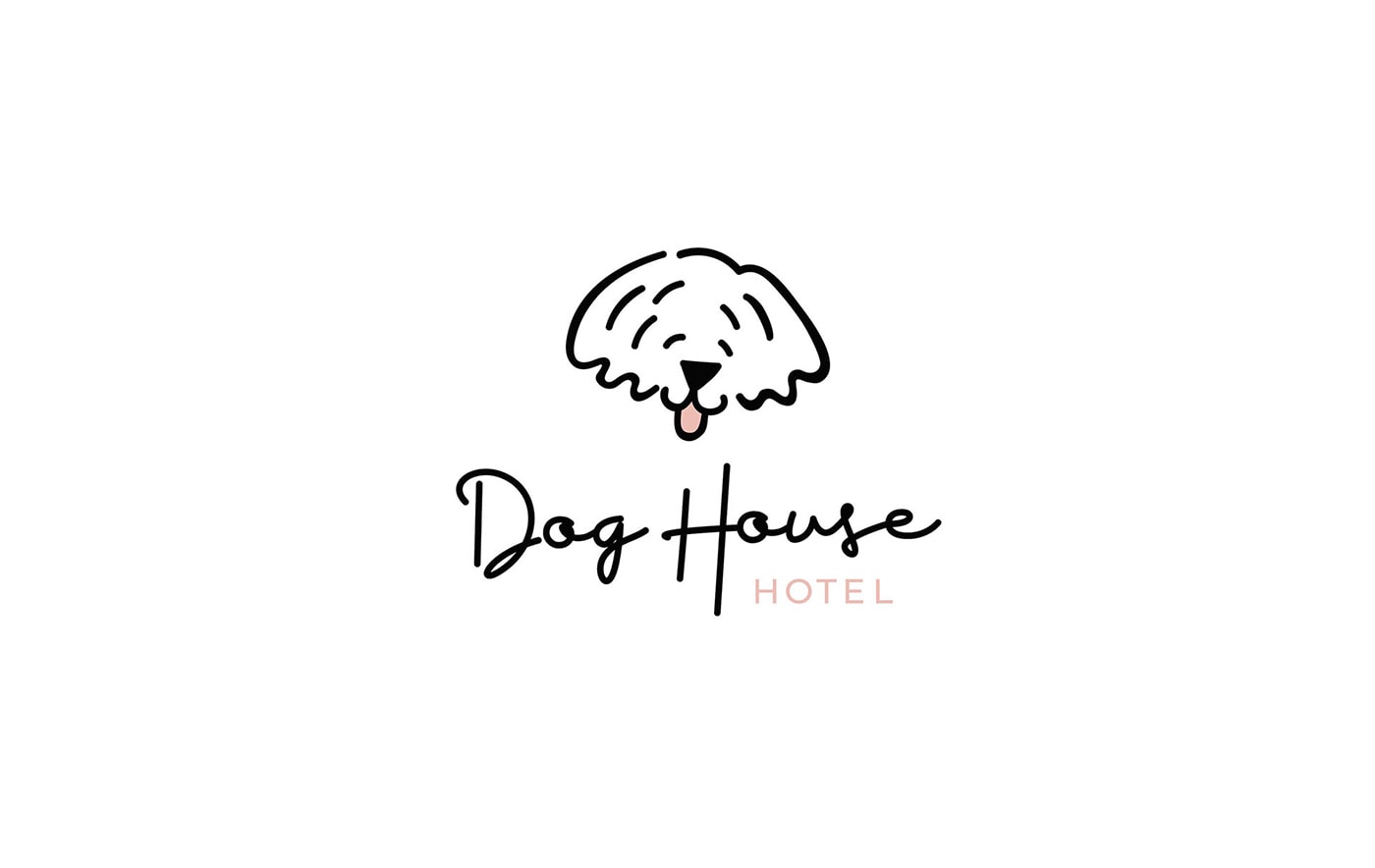 Dog House 創意主題酒店品牌形象設計案例，主題酒店品牌設計，品牌形象策劃，深圳品牌設計，左右格局