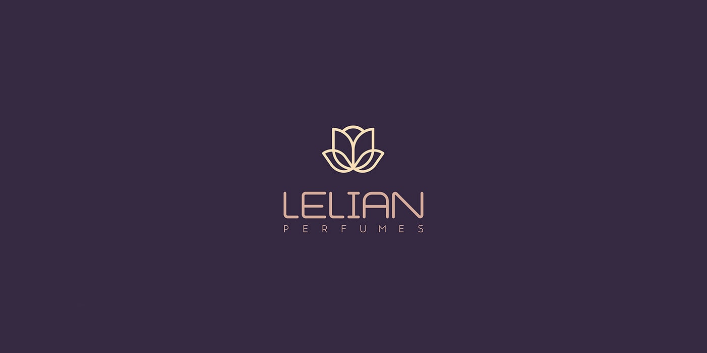 簡約精致 LELIAN 香水奢侈品品牌設計案例，香水品牌設計，化妝品品牌設計，深圳品牌設計，左右格局