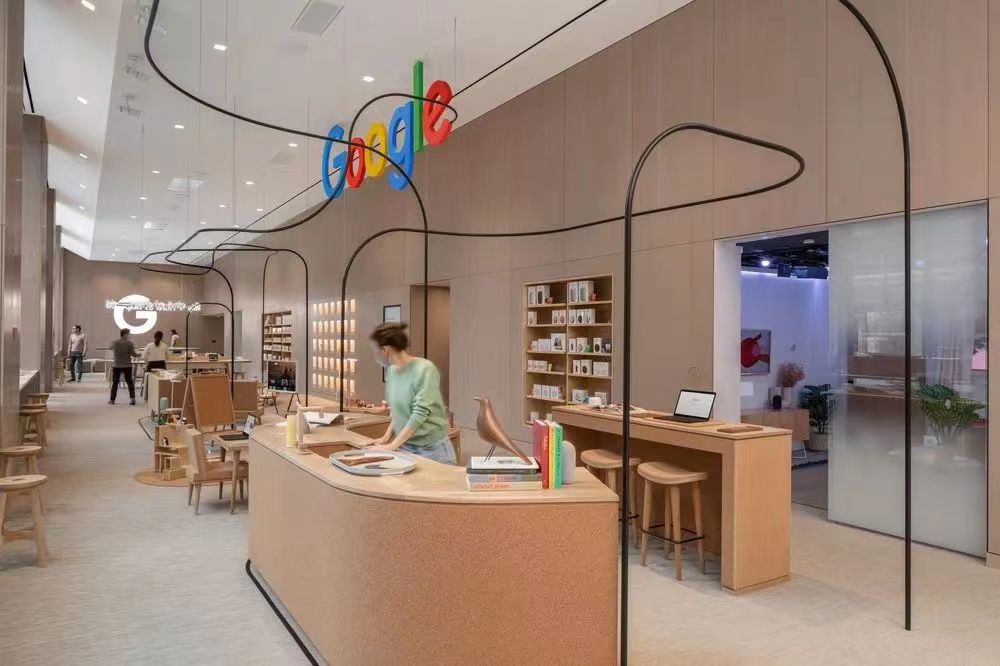 GOOGLE線下零售店的創新體驗